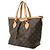 Borsa Louis Vuitton Monogram Palermo PM Marrone - vista 3