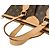 Borsa Louis Vuitton Monogram Palermo PM Marrone - vista 4