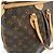 Borsa Louis Vuitton Monogram Palermo PM Marrone - vista 8