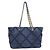 Borsa Chanel 19 AS3660 Blu - vista 2