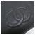 Borsa a tracolla Chanel in pelle di vitello martellata nera Nero - vista 4
