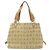 Bulgari Borsa a tracolla in tela beige e marrone Bvlgari - vista 2