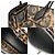 Borsa Louis Vuitton City Steamer stampa leopardata Marrone Nero - vista 9