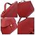 Hermès HERMES Sac à Dépêches 38 Business Bag Rosso - vista 9