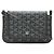 Borsa Goyard Plume Grigia e Bianca Marrone Bianco