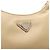 Borsa pochette Prada Triangle Re-Edition 2005 in nylon beige - vista 5