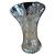 Autre Marque Cristaux de France Geometric Cut Crystal Vase White