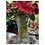 Autre Marque Cristaux de France Geometric Cut Crystal Vase White - view 14