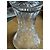 Autre Marque Cristaux de France Geometric Cut Crystal Vase White - view 3