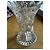 Autre Marque Cristaux de France Geometric Cut Crystal Vase White - view 8