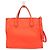 Borsa Tote Gucci Logo 674822 in Pelle Arancione