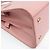 Borsa Burberry in pelle rosa - vista 5