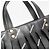Borsa Balenciaga Laundry Cabas XS Fringe Nero - vista 13