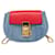 Mini zaino a tracolla Chloé Drew Rosso Blu