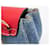 Mini zaino a tracolla Chloé Drew Rosso Blu - vista 7