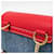 Mini zaino a tracolla Chloé Drew Rosso Blu - vista 8