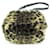 Céline Borsa a Spalla Celine Fluffy Box Leopard Nero Beige  - vista 4