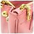 Borsa a mano da donna Prada Saffiano Galleria BN2316 Rosa - vista 7