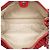 Tote Chanel Red Woven Caviar CC Charm Rosso - vista 4