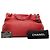 Tote Chanel Red Woven Caviar CC Charm Rosso - vista 8