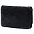 Wallet On Chain Carteira Chanel Black CC Lace Overlay Goatskin com Corrente Preto - vista 2
