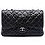Chanel Black Jumbo Classic Lambskin Single Flap Nero