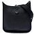 Hermès Black Clemence Evelyne 16 Amazone Nero