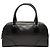 Bolso Bowling de piel de becerro suave negro Prada