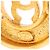 Orecchini Chanel Gold CC placcati oro tondi con clip D'oro - vista 3