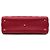 Lady Dior in agnello cannage rosso grande - vista 3