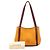 Borsa a tracolla LOEWE in scamosciato giallo con Anagram Senape - vista 8