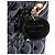 Dior Lady Dior Cannage nero medio in vernice - vista 5