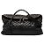 Borsa da viaggio ES Giant in pelle di vitello trapuntata nera Saint Laurent Nero