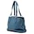 Miu Miu Borsa Small Vitello Phenix Blu - vista 2