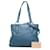 Miu Miu Borsa Small Vitello Phenix Blu - vista 7