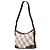 Borsa a tracolla in tela Burberry Beige Nova Check - vista 2