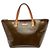 Louis Vuitton Marrone Monogram Vernis Bellevue PM