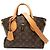 Tote PM Louis Vuitton Marrone Monogram Flower con zip