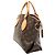 Tote PM Louis Vuitton Marrone Monogram Flower con zip - vista 2