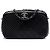 Borsa a tracolla Chanel Black Medium Quilted Lambskin Coco Boy Nero