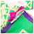 Sciarpa in seta Hermès Green Roseraie 90 Verde - vista 2