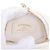Llavero y colgante para bolso Chanel White Mini Lambskin CC in Love Heart Blanco Crudo - vista 4