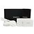 Llavero y colgante para bolso Chanel White Mini Lambskin CC in Love Heart Blanco Crudo - vista 6