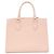 Borsa Louis Vuitton Lockme Tote PM Marrone Rosa - vista 2