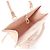 Borsa Louis Vuitton Lockme Tote PM Marrone Rosa - vista 9