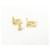 Orecchini Fendi 8AK320 B08 Gold Stud D'oro - vista 3