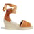 Gucci Espadrilles con zeppa e lacci Marrone  - vista 12