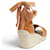 Gucci Espadrilles con zeppa e lacci Marrone  - vista 13