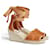 Gucci Espadrilles con zeppa e lacci Marrone  - vista 15