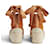 Gucci Espadrilles con zeppa e lacci Marrone  - vista 7